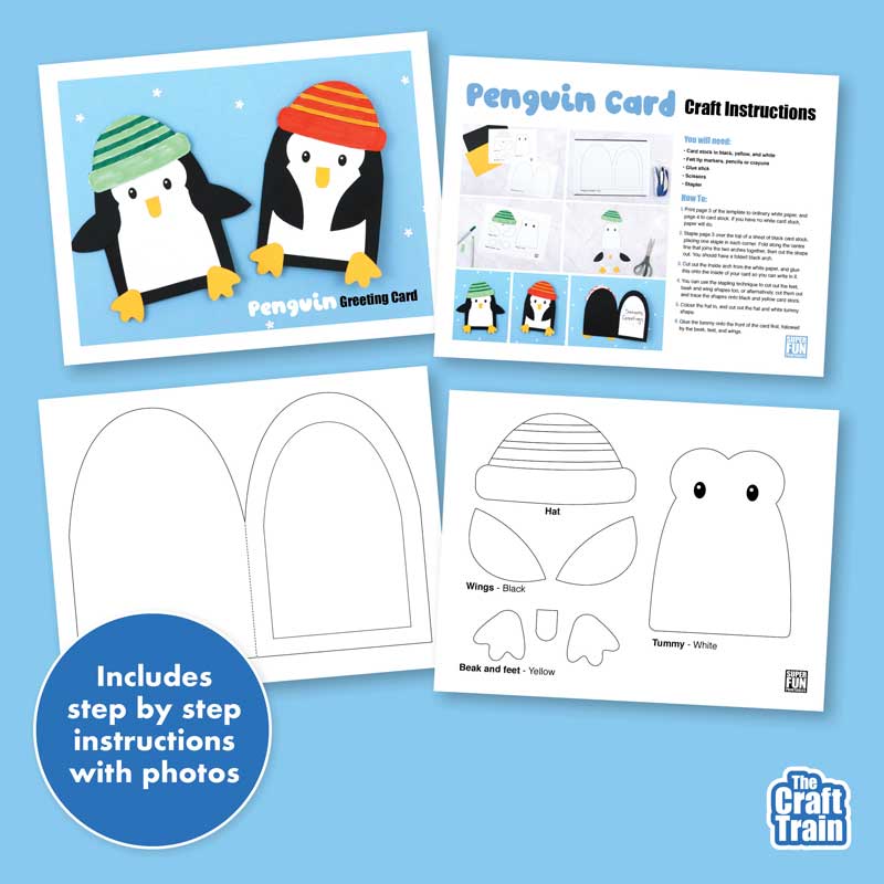 Penguin card