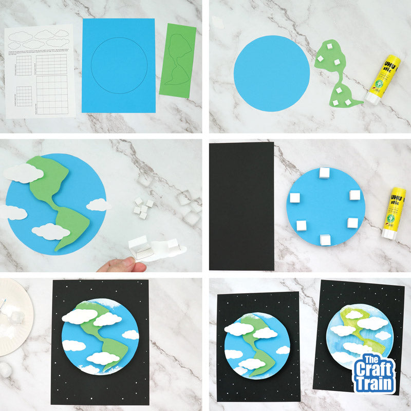 3D Paper Earth