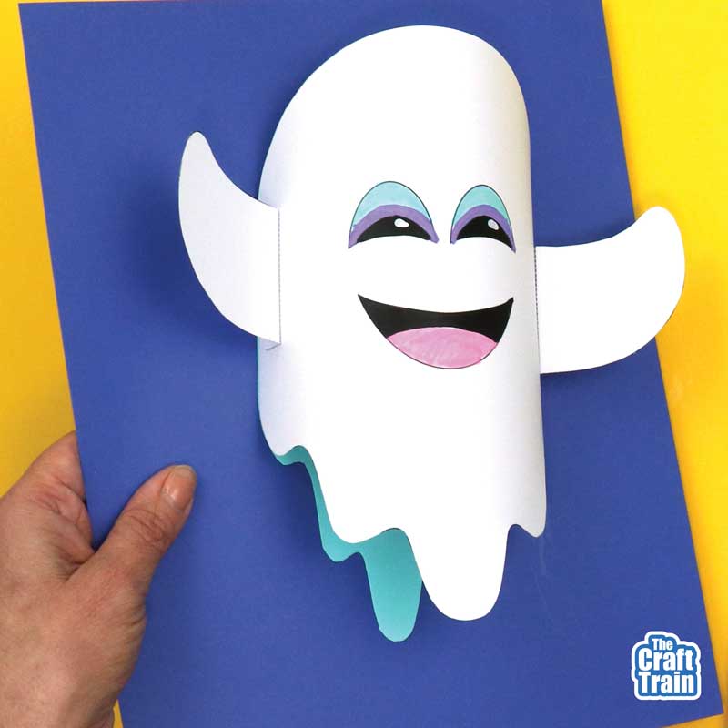 3D paper ghost craft