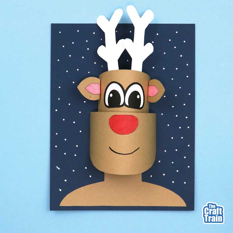 3D Reindeer character portrait