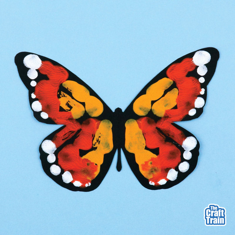 Butterfly Squish Art