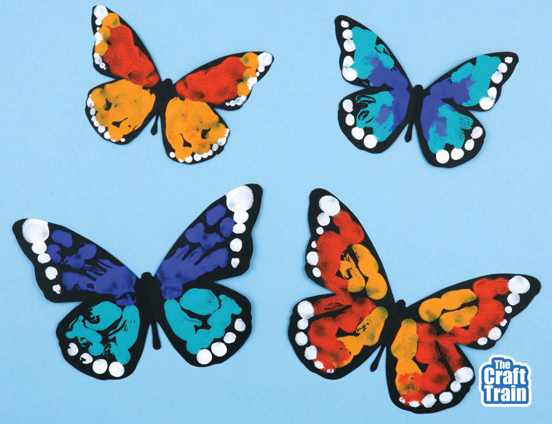 Butterfly Squish Art