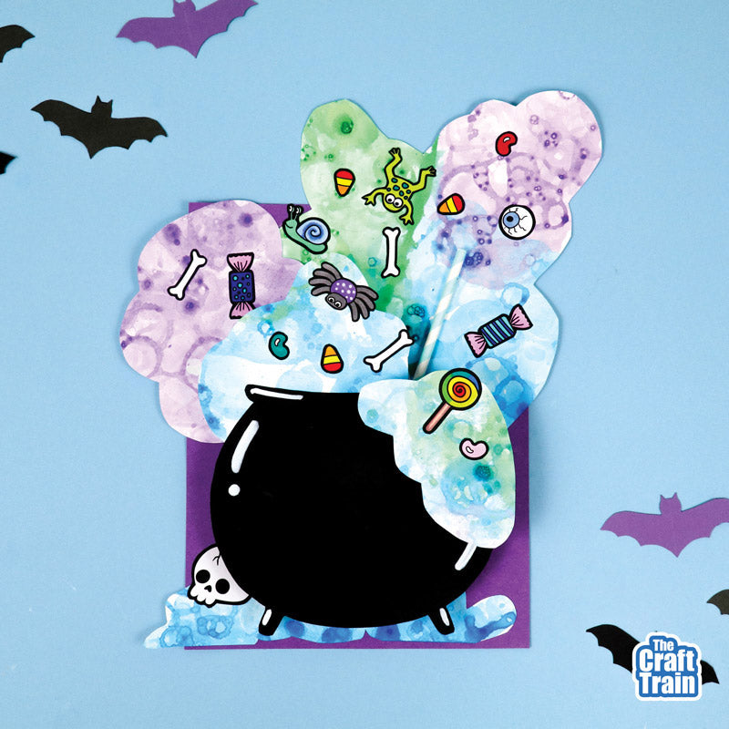 3D Cauldron Bubble Art