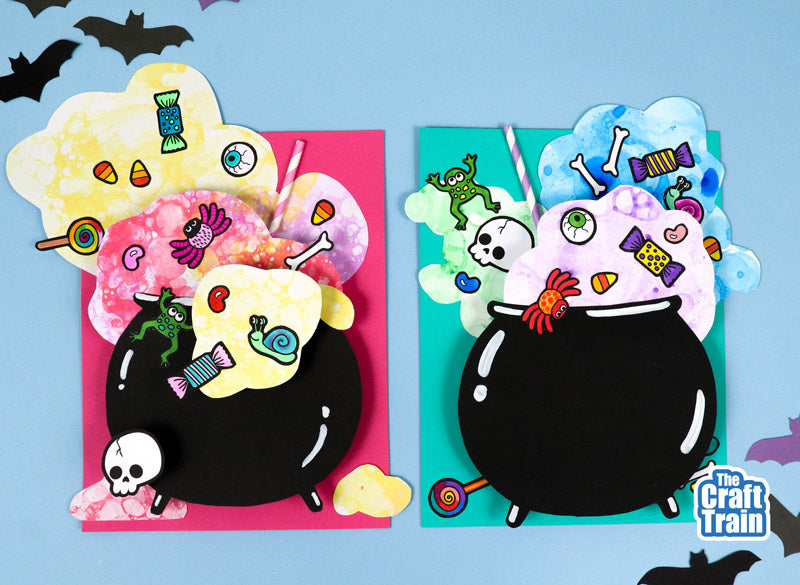 3D Cauldron Bubble Art