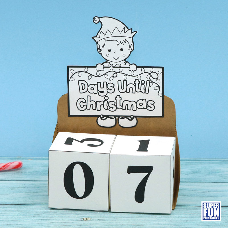 Elf Cube Countdown – The Craft Train Shop