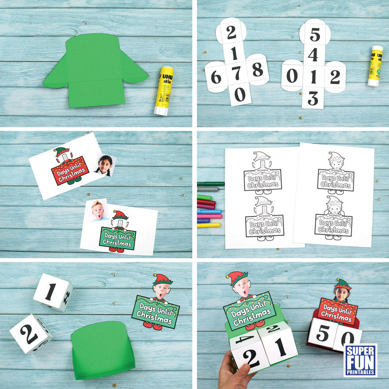 Elf Cube Countdown – The Craft Train Shop