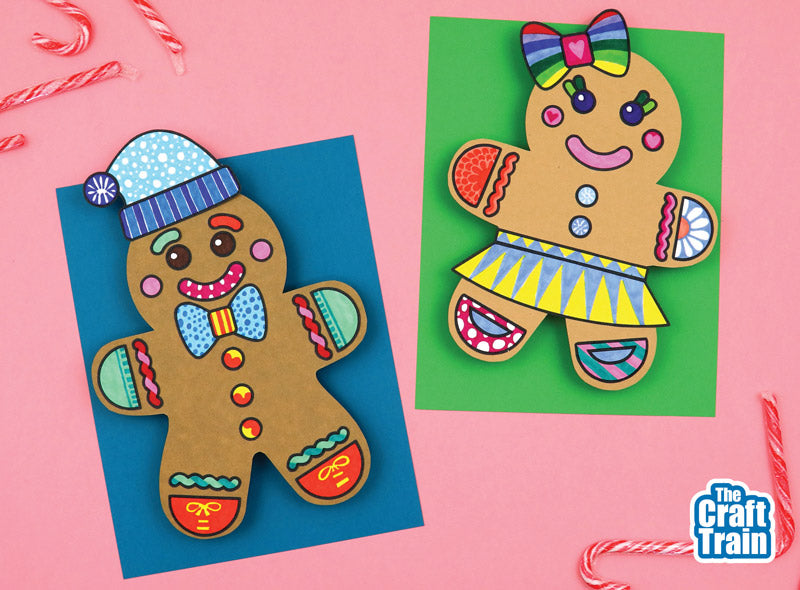 3D Gingerbread Pattern Art