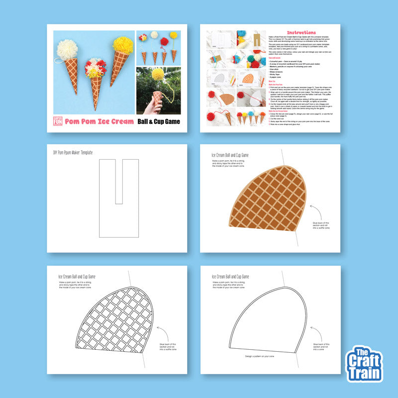 Pom Pom Ice Cream Game