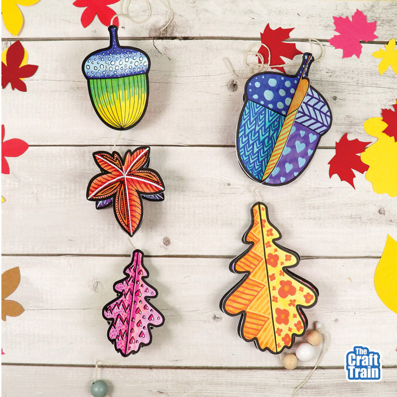Acorn & Leaf Spinner