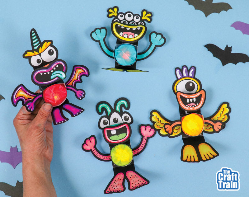 Monster Night Lights – The Craft Train Shop