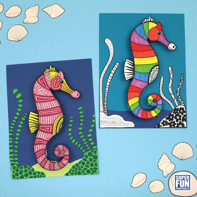 Ocean Paper Craft Bundle – The Craft Train Shop