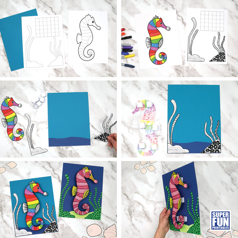 Ocean Paper Craft Bundle – The Craft Train Shop