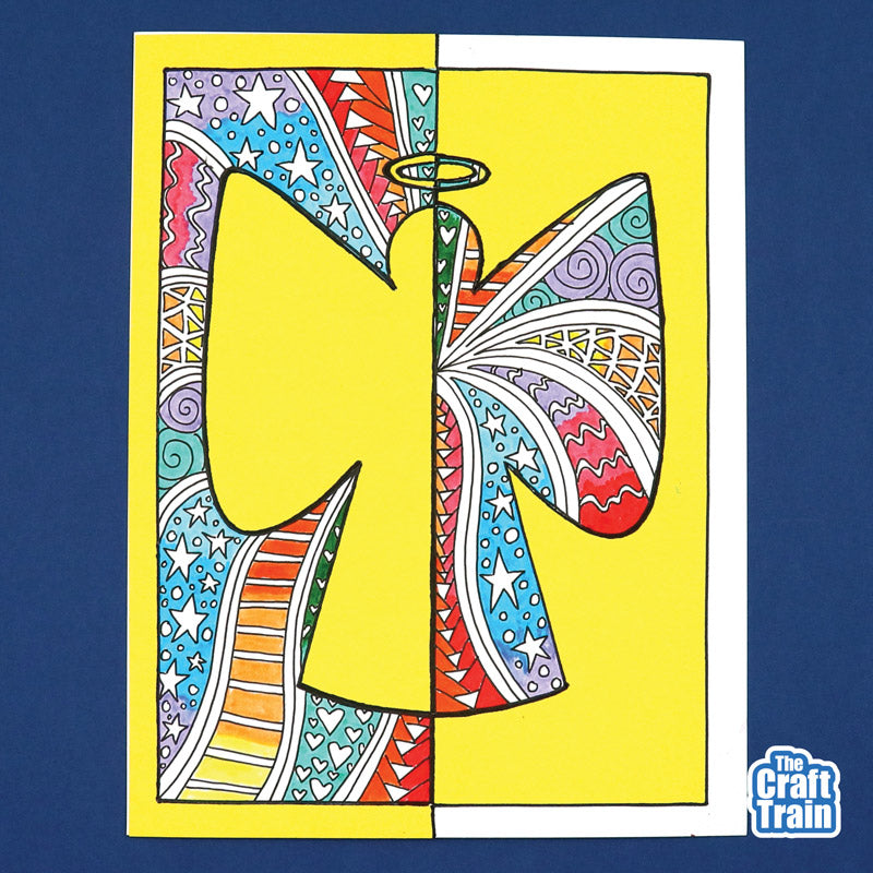 Christmas Positive Negative Art