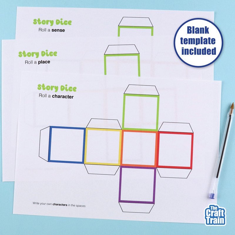 Roll A Story creative writing dice