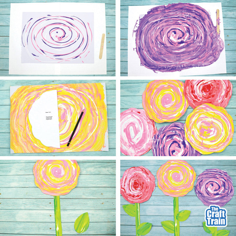 Rose Scrape Art