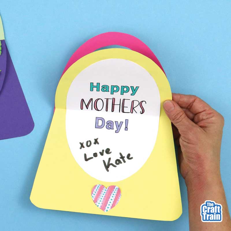 Purse Mother's Day Card
