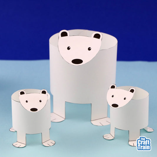 Paper Polar Bear