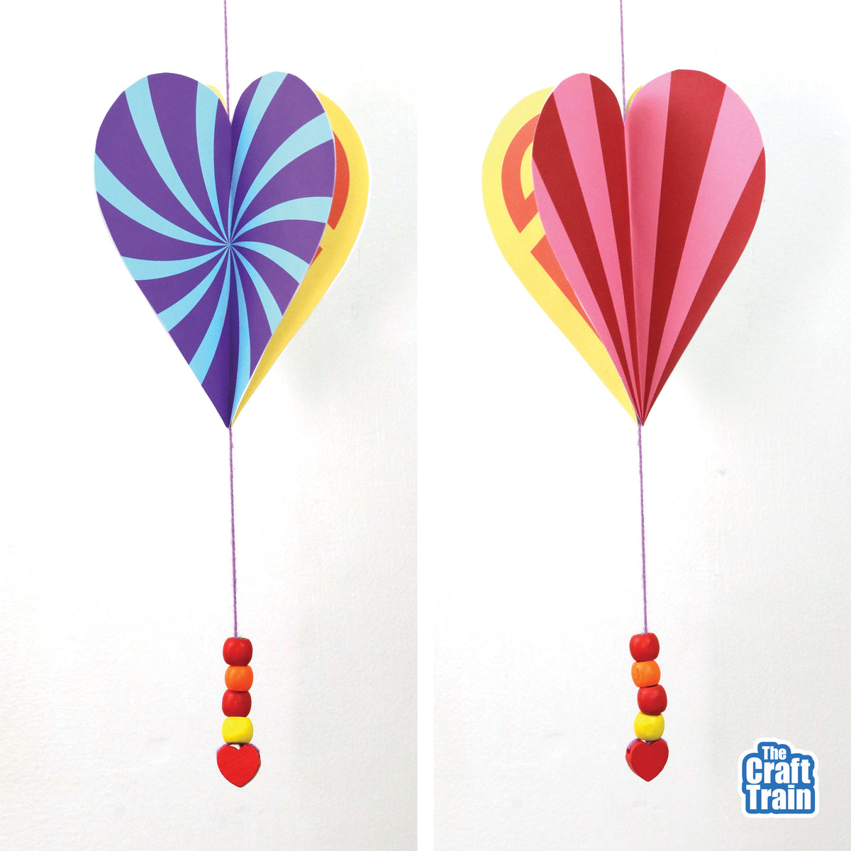 Paper Heart Spinner