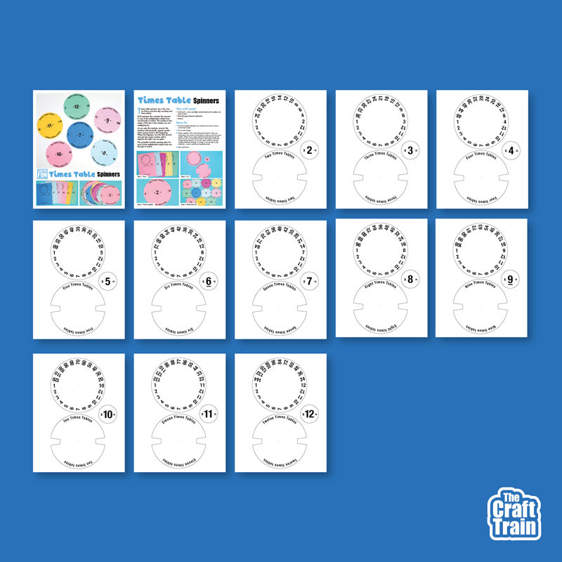 Times Table Spinners