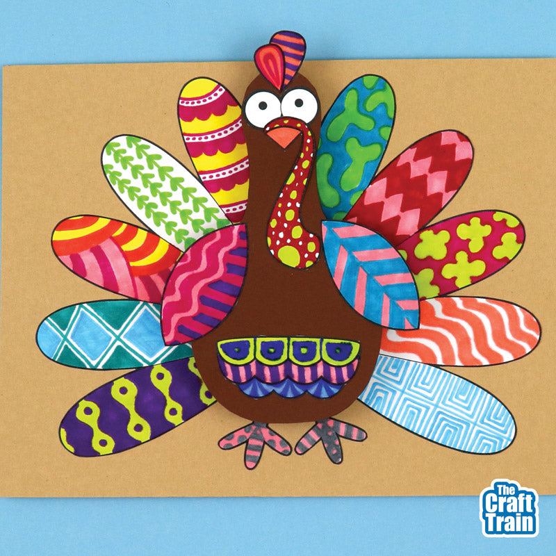Turkey Pattern Art