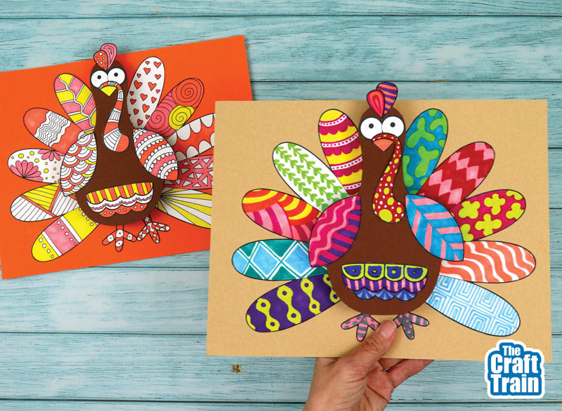 Turkey Pattern Art