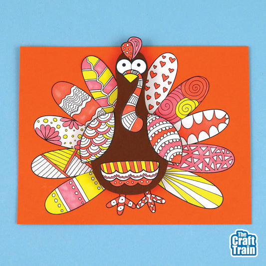 Turkey Pattern Art