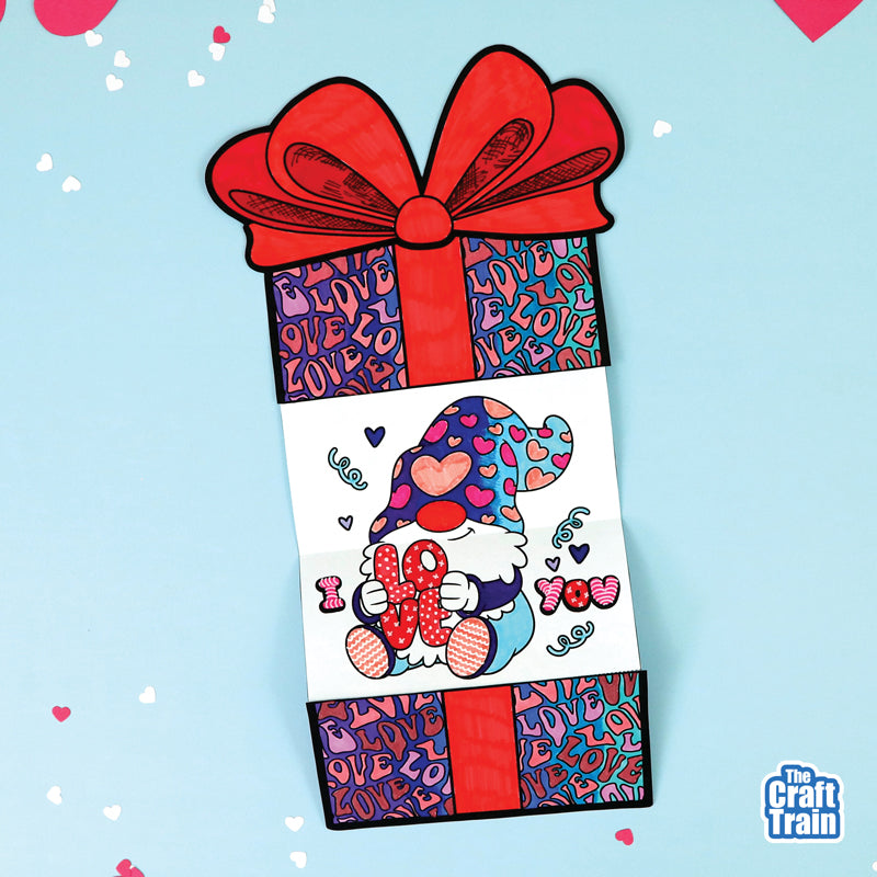 Valentine's Day Present Card