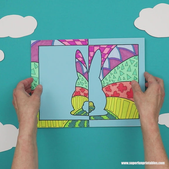 Easter Positive Negative Art – The Craft Train Shop