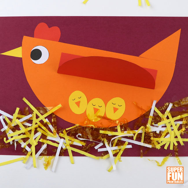 Geometric Chicken – The Craft Train Shop